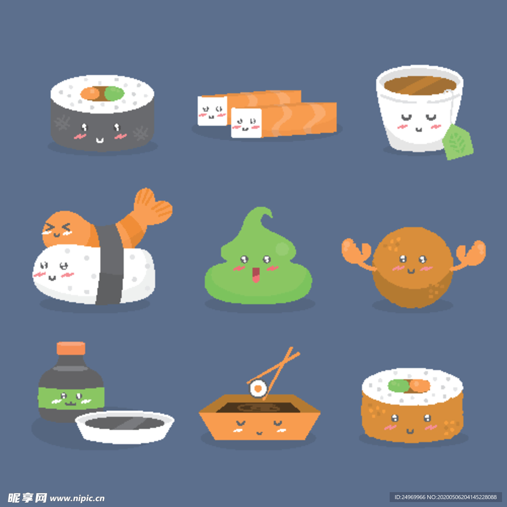 卡通食物