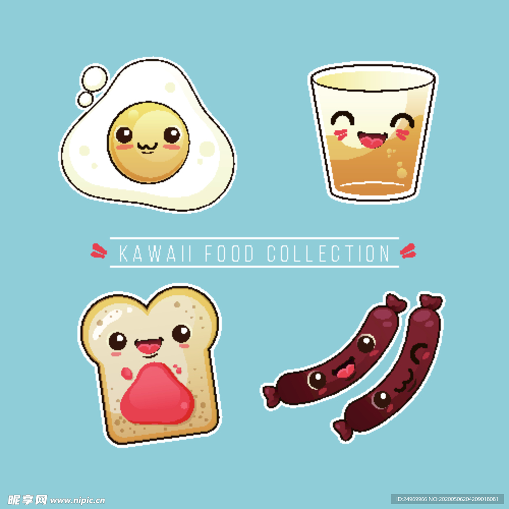 卡通食物