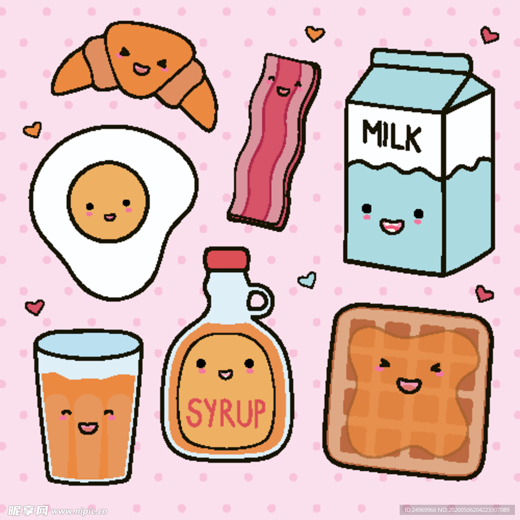 卡通食物