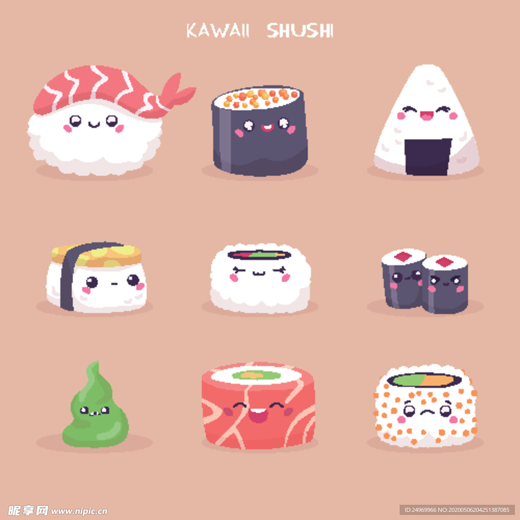 卡通食物