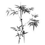 水墨竹子