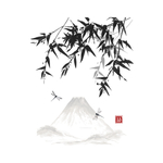 水墨竹子