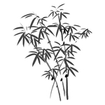 水墨竹子