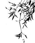 水墨竹子
