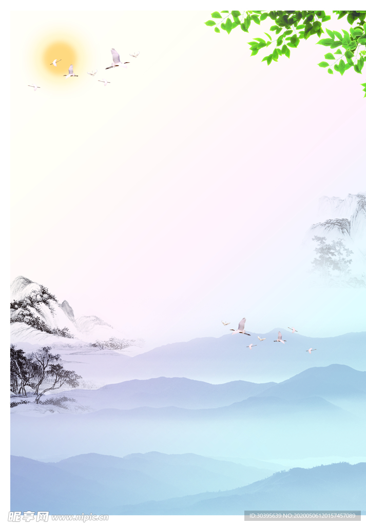 海报背景