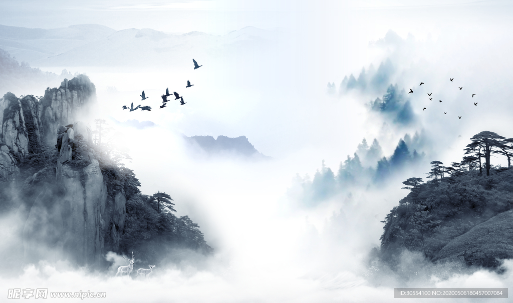 山水装饰画