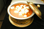 鸡汁饺子火锅