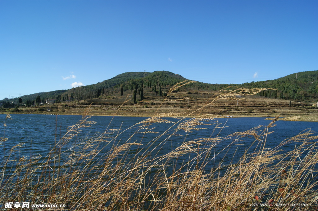 山水 湖景