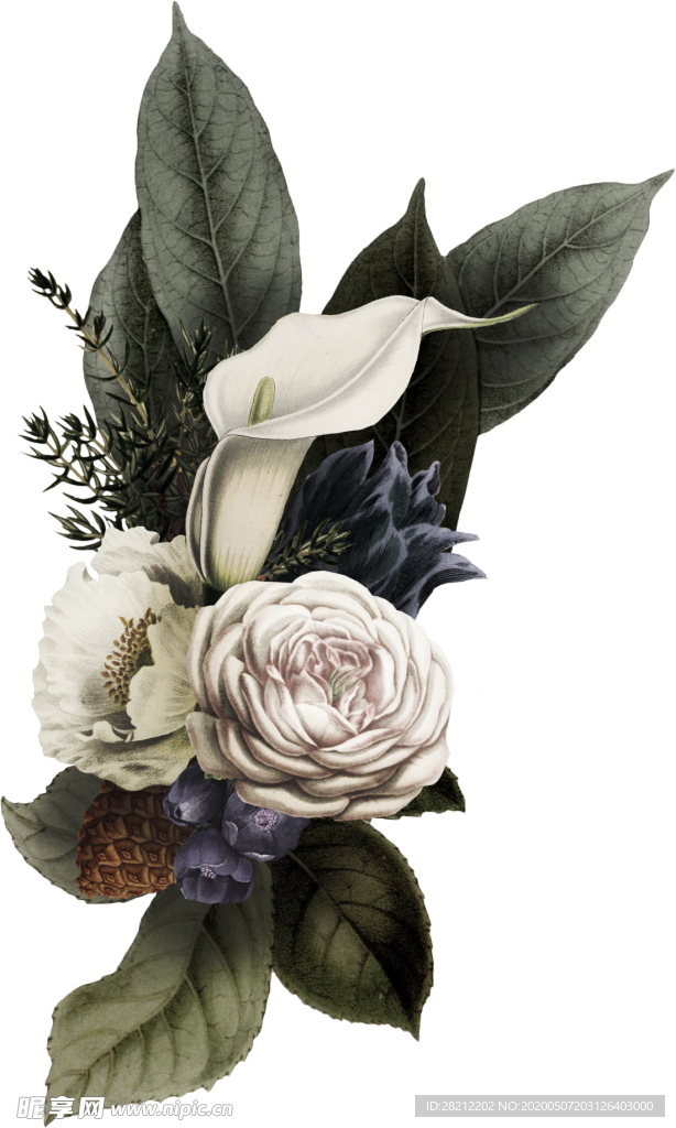 装饰花png