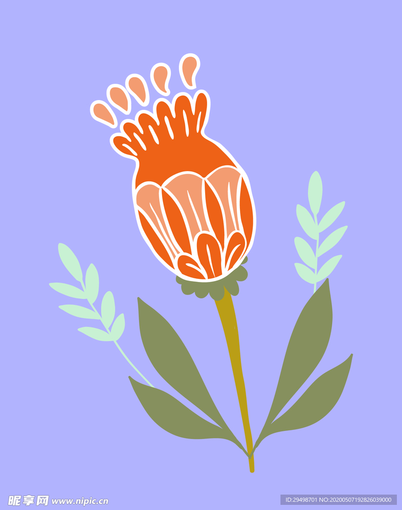 花