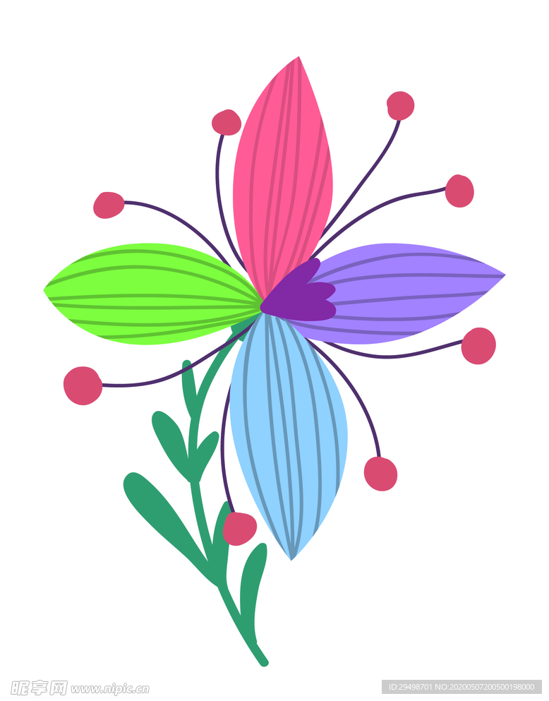 花
