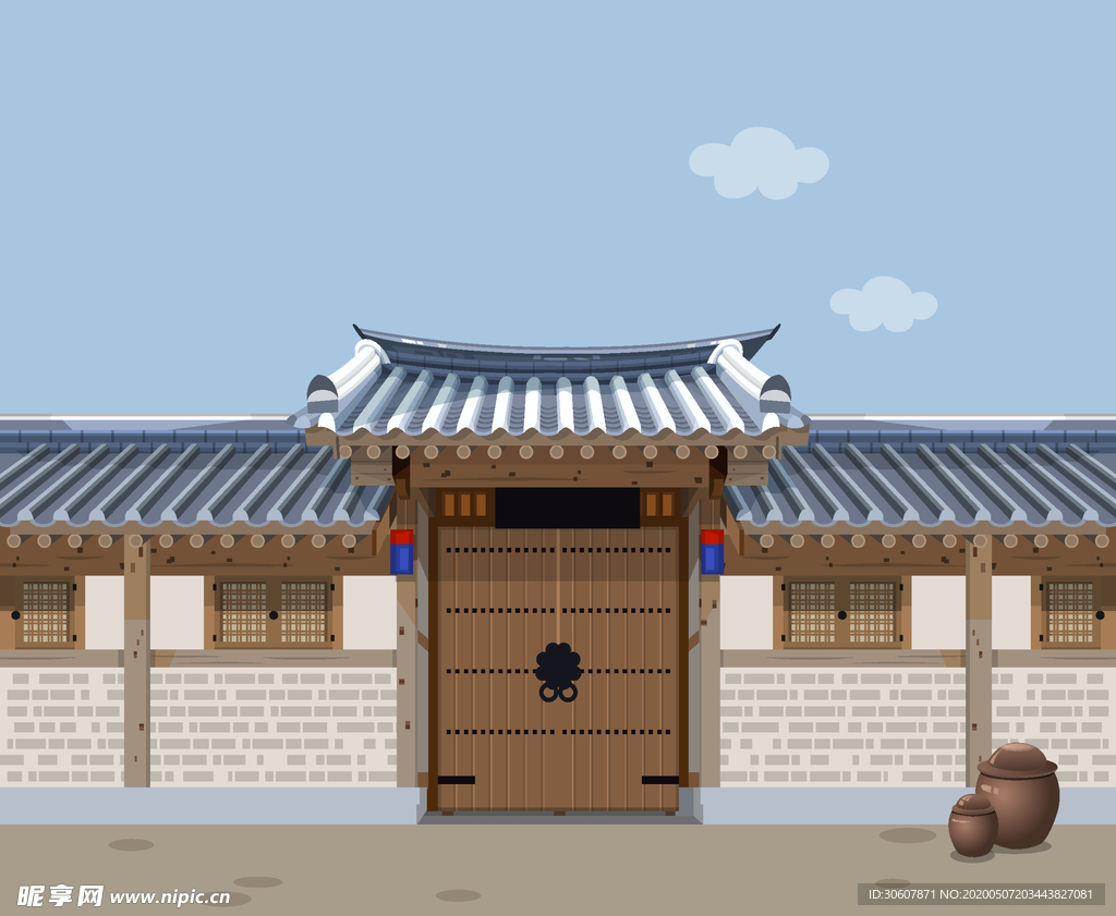 卡通建筑