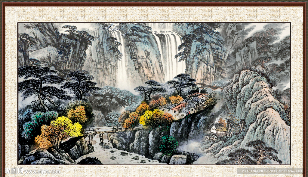 国画山水