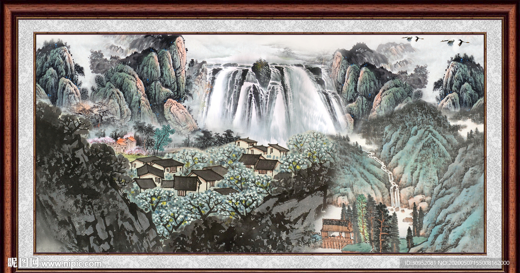 国画山水