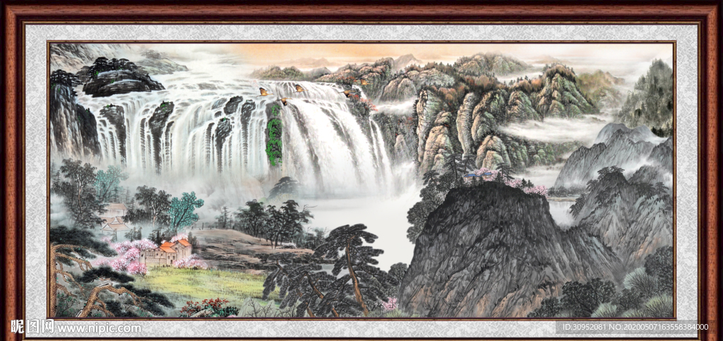 国画山水