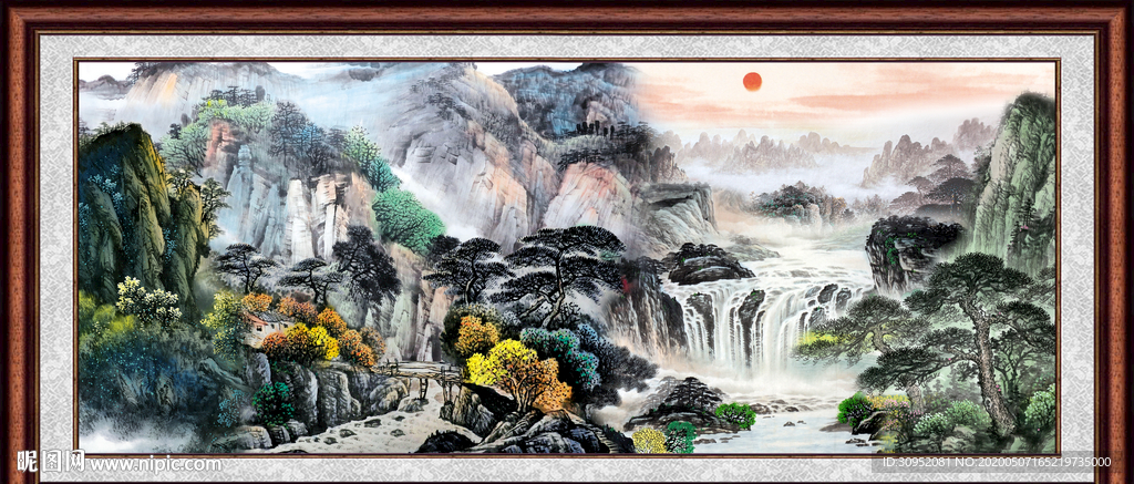 国画山水