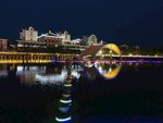 党河夜景