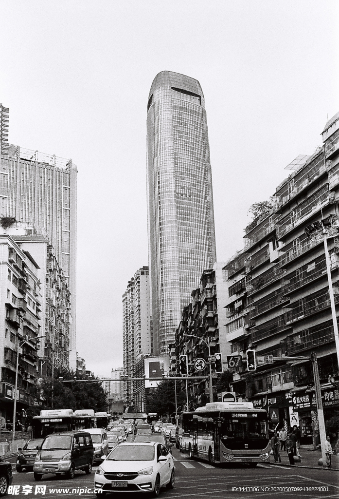 贵阳市文昌南路街景