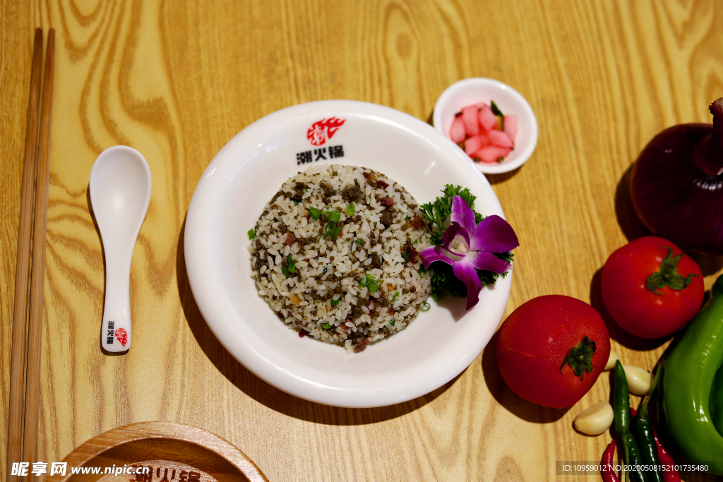 潮火锅苦荞炒饭