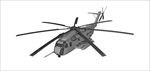 CH-53E直升机模型