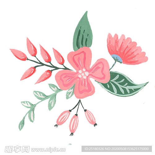 鲜花素材