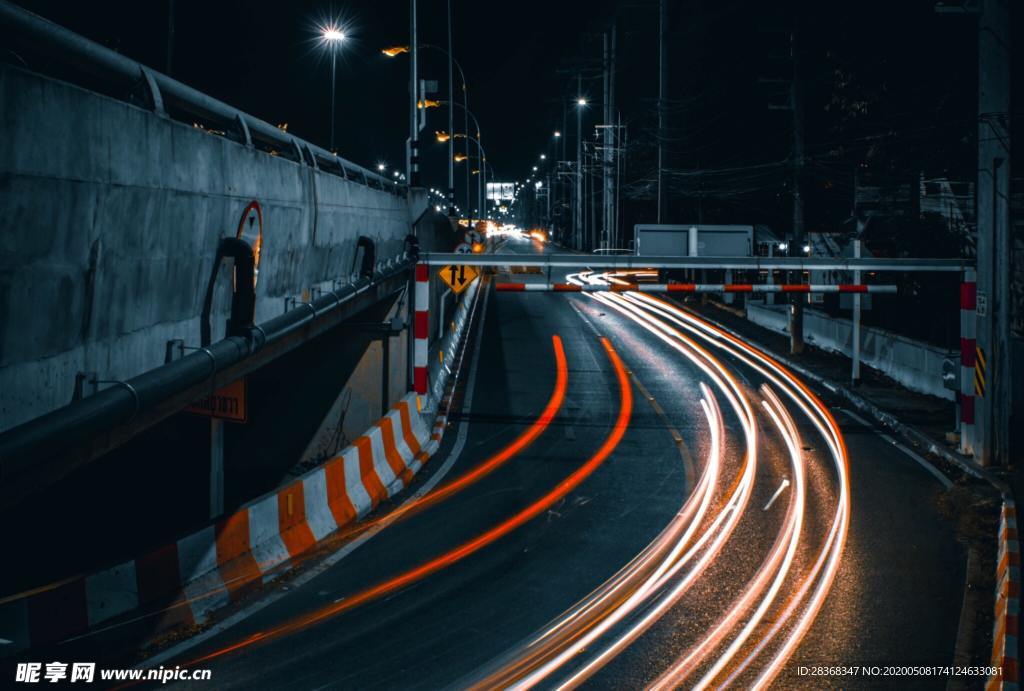 高速公路夜景