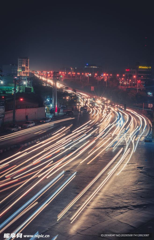 高速公路夜景