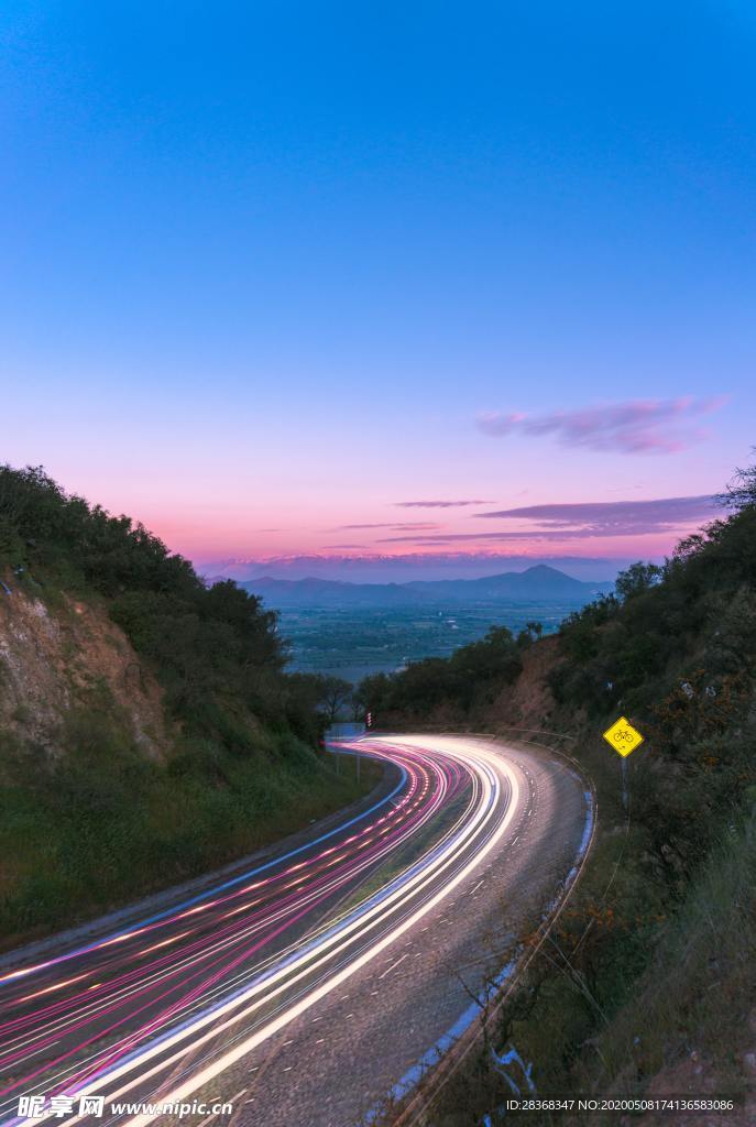 高速公路夜景