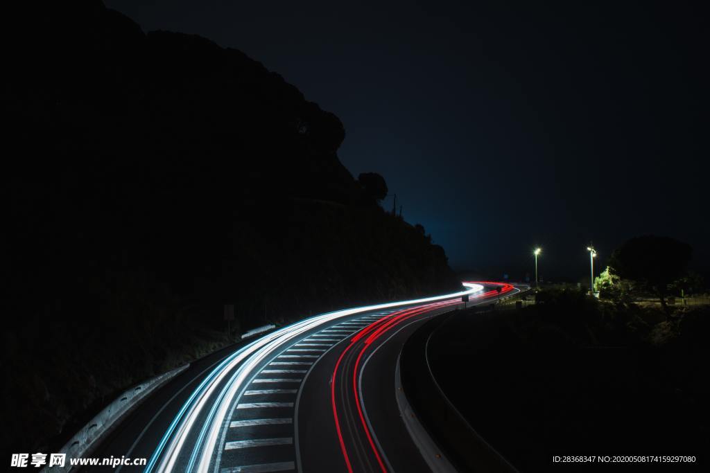 高速公路夜景