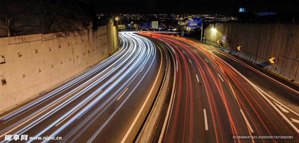 高速公路夜景