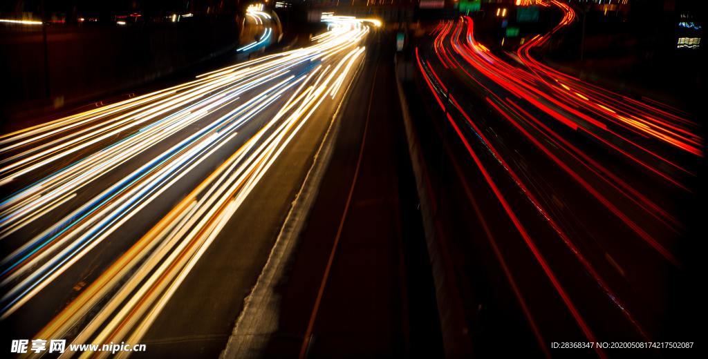 高速公路夜景