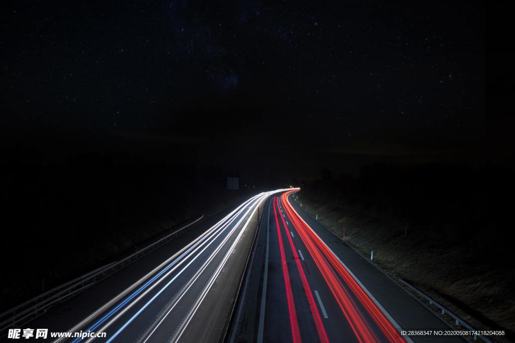 高速公路夜景
