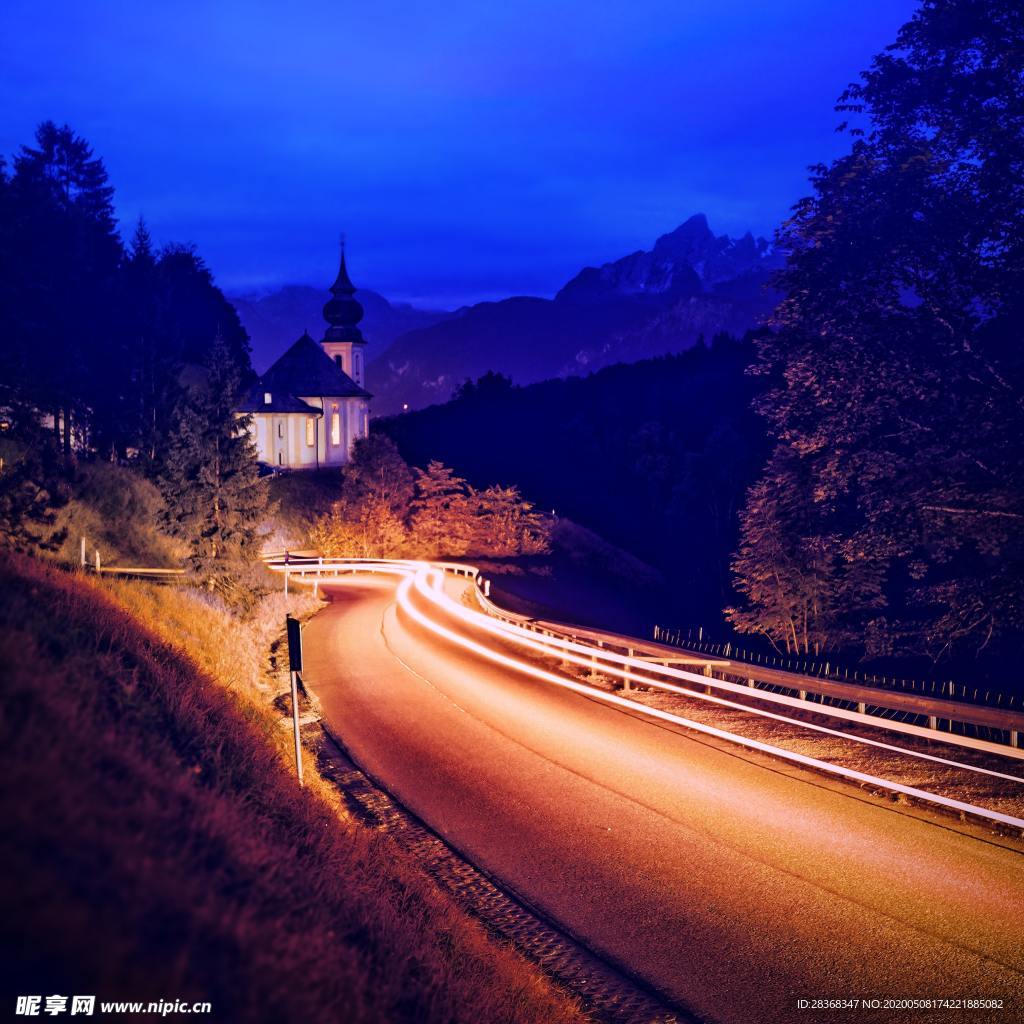 高速公路夜景