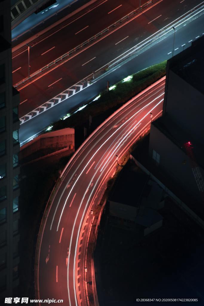 高速公路夜景