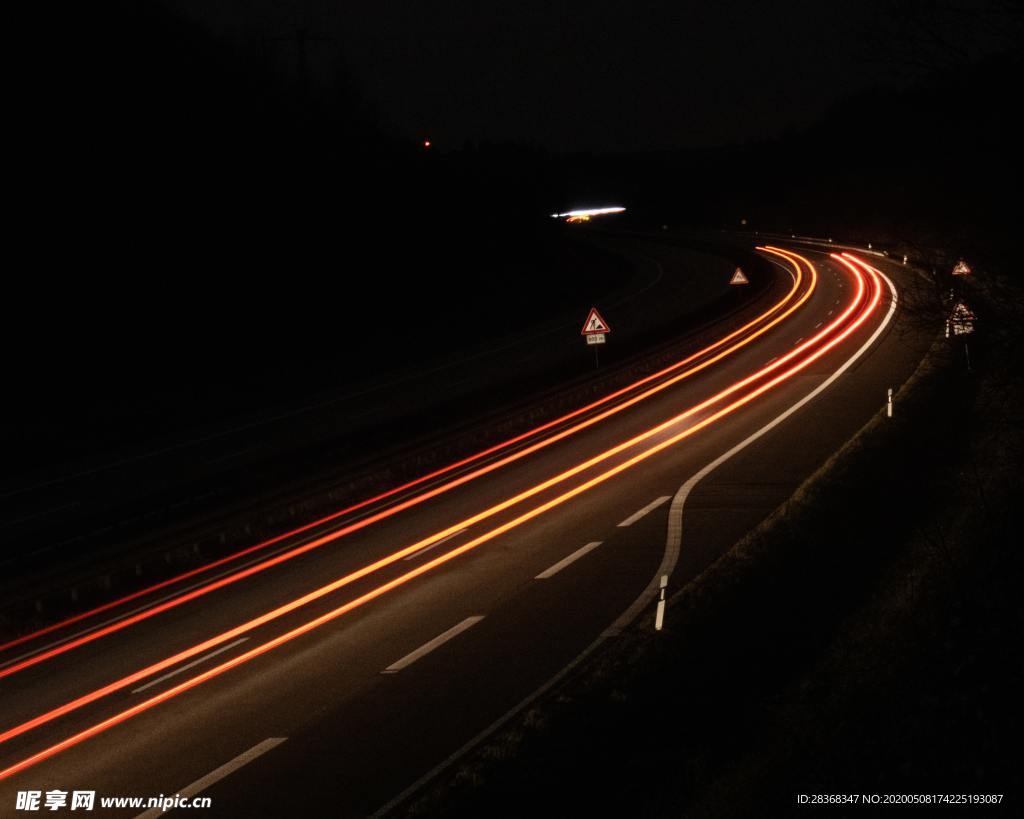 高速公路夜景