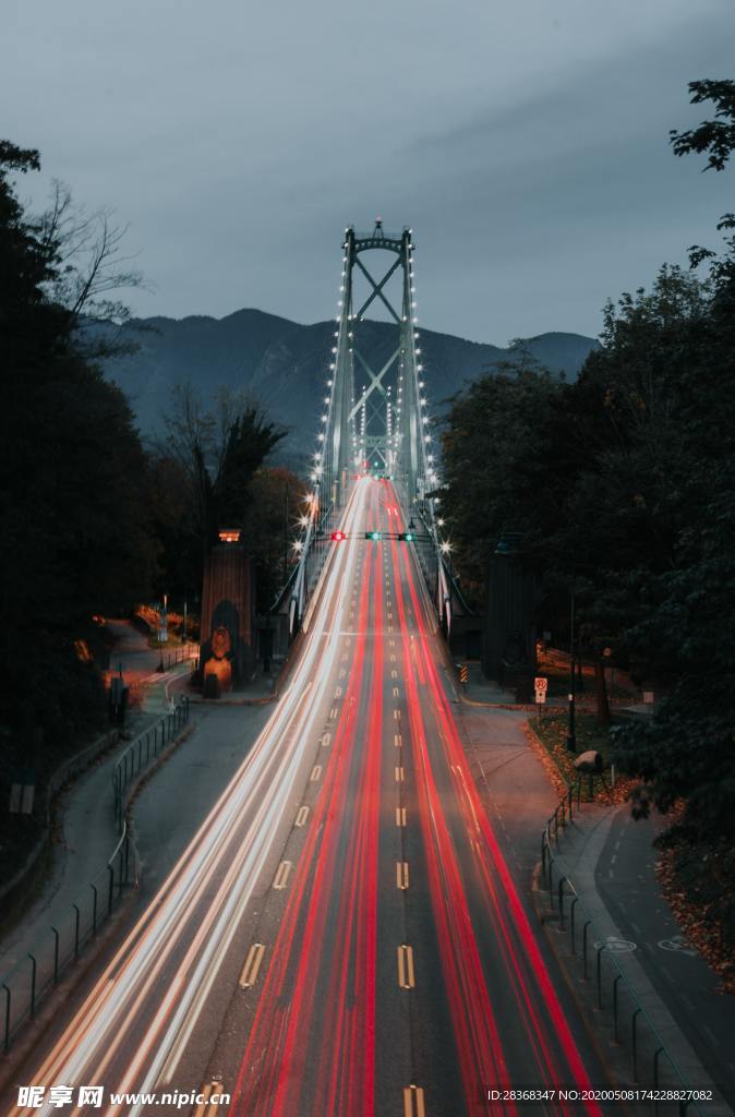 高速公路夜景