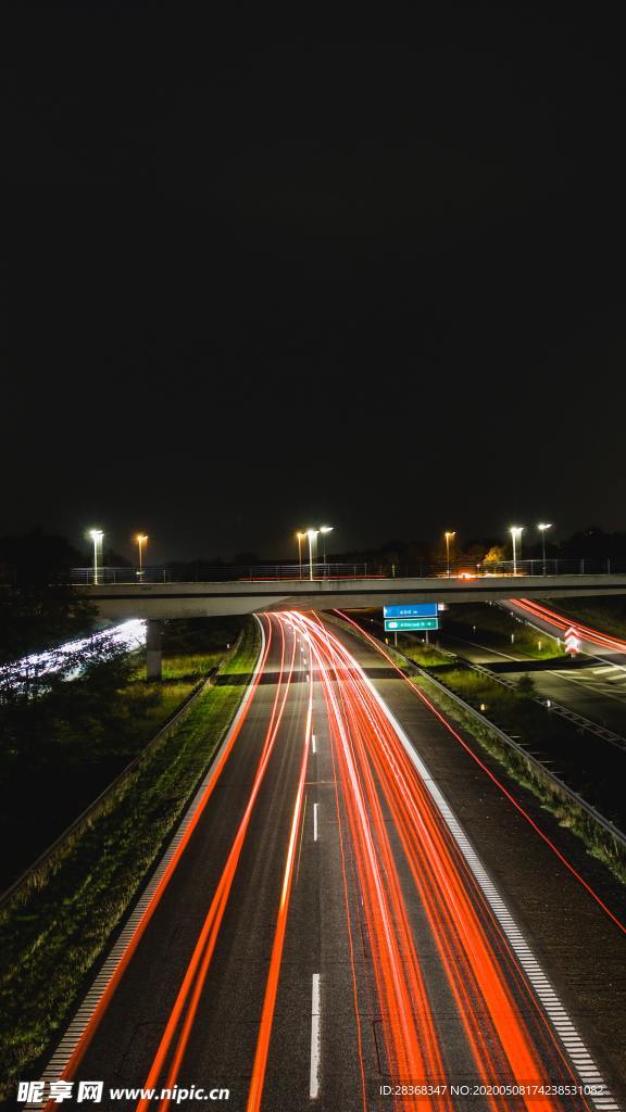 高速公路夜景