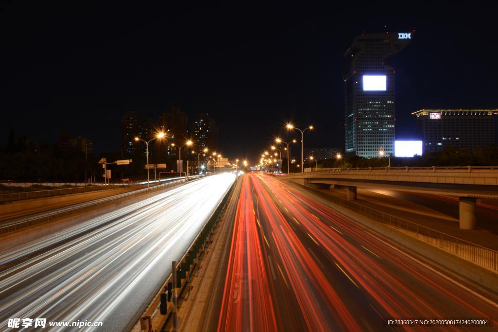 高速公路夜景