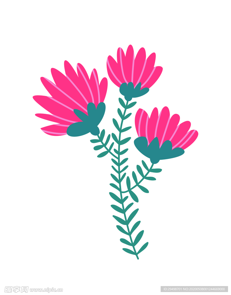 花