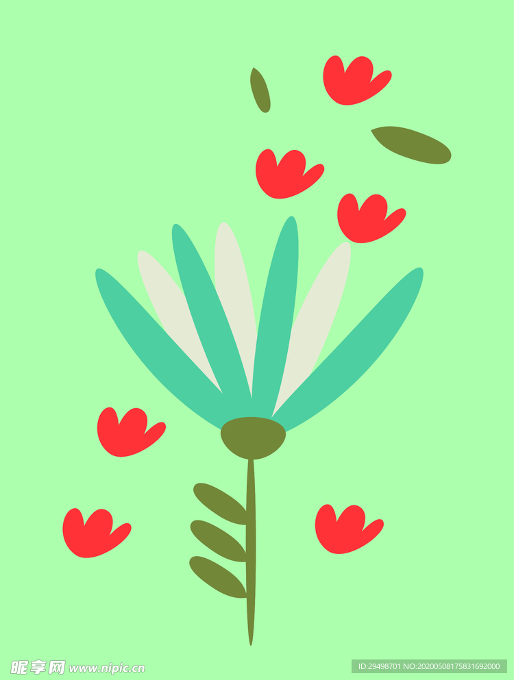 花