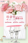 感恩母亲节海报