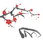 中国风素材 山水画 复古素材