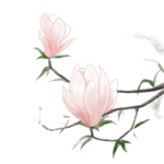 中国风素材 山水画 复古素材