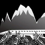 黑白高铁火车回家素材