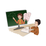 停课不停学图片