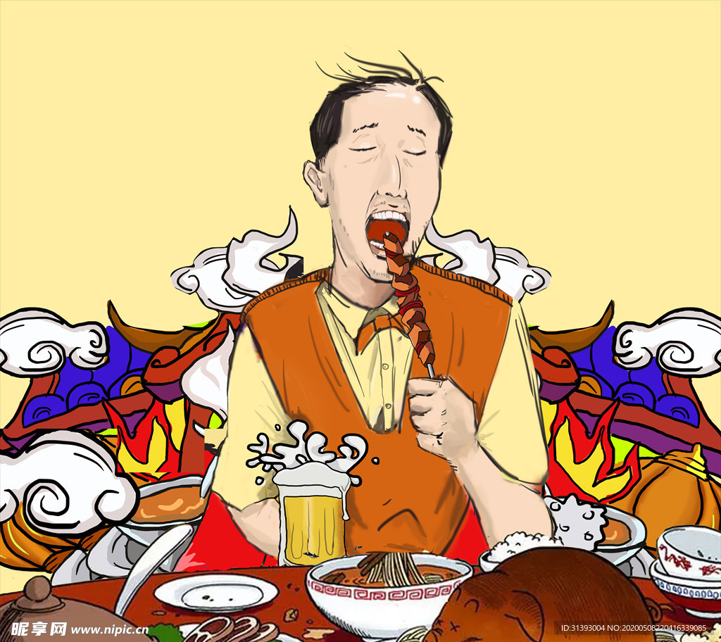 美食秃男