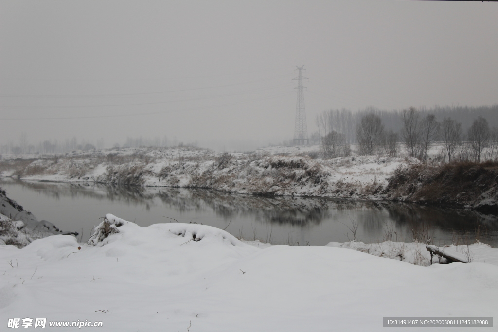 雪景 冬天