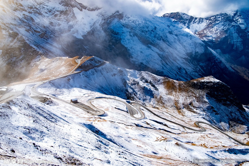 雪山风景素材图片