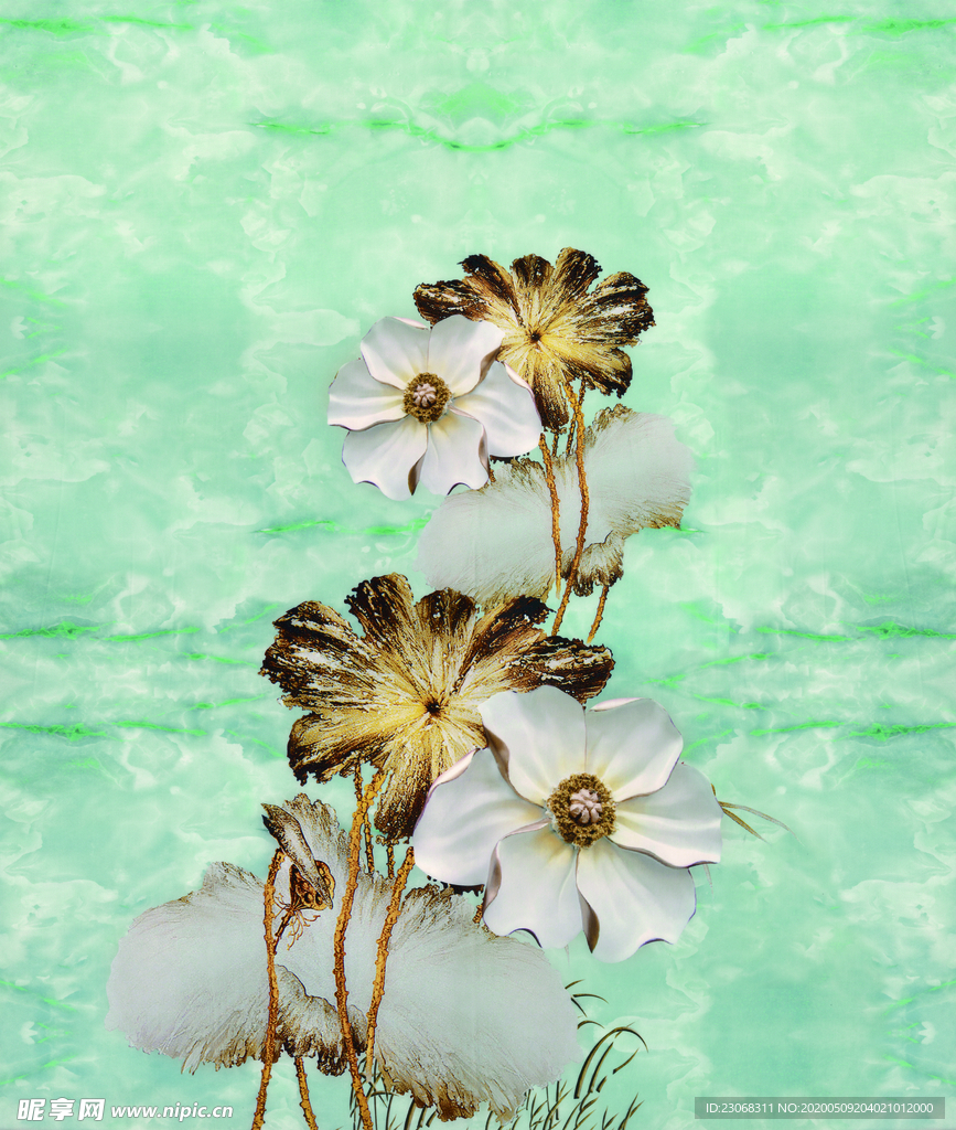 定位花