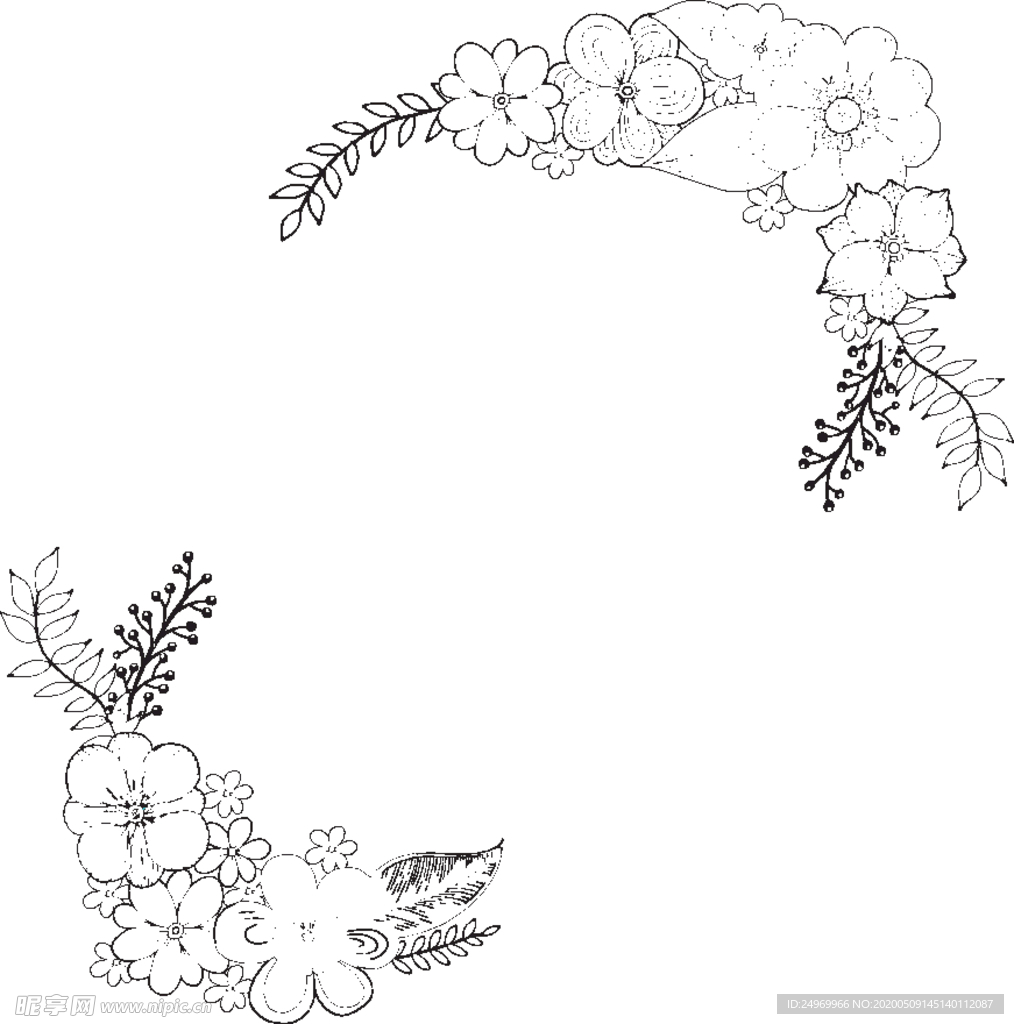 曼陀罗花纹